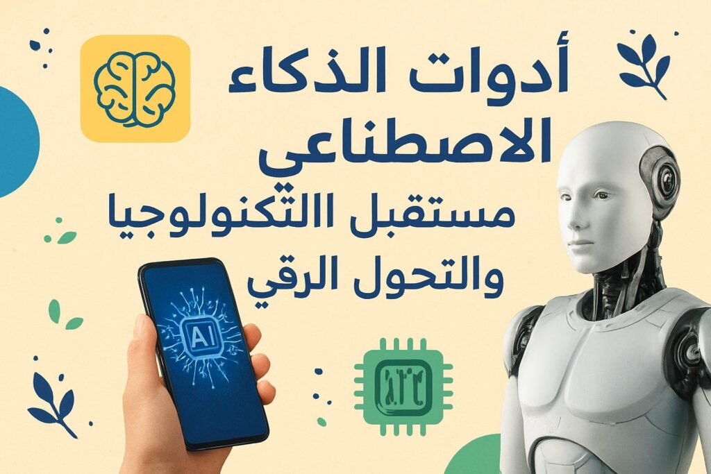 أدوات الذكاء الاصطناعي: مستقبل التكنولوجيا والتحول الرقمي
