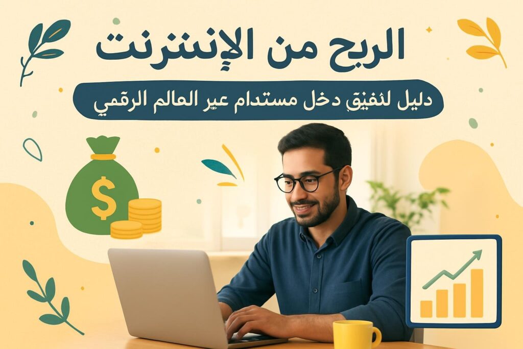 الربح من الانترنت: دليل شامل لتحقيق دخل مستدام عبر العالم الرقمي