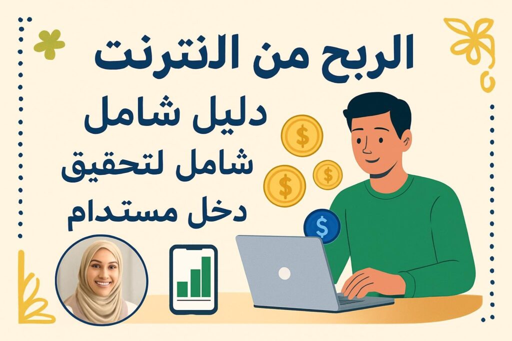 الربح من الانترنت: دليل شامل لتحقيق دخل مستدام