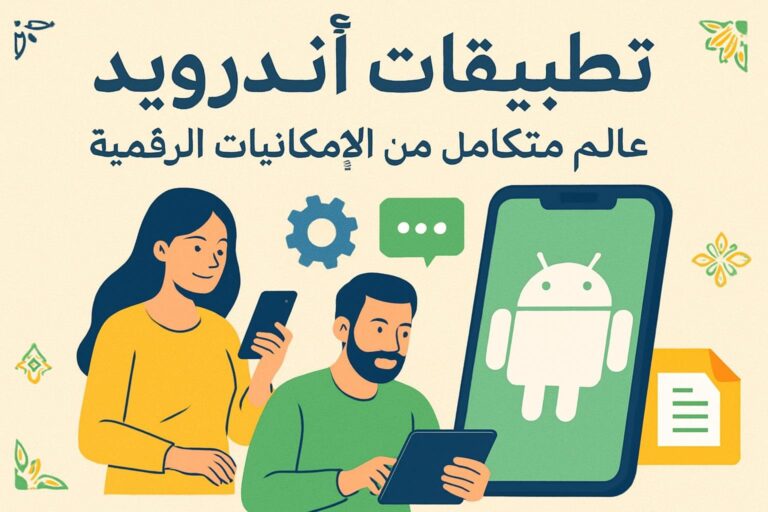 تطبيقات أندرويد: عالم متكامل من الإمكانيات الرقمية