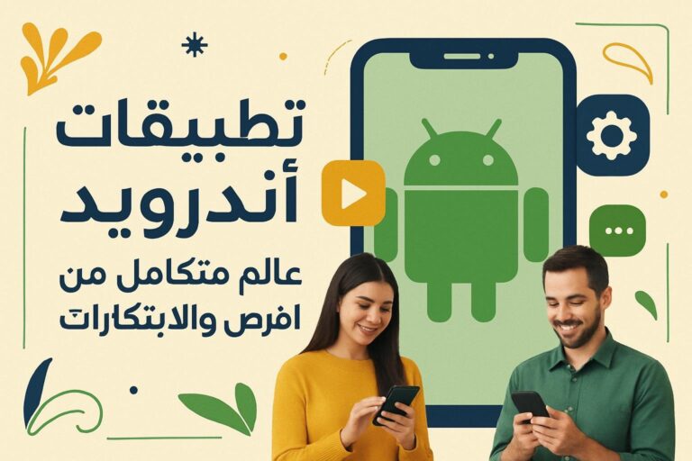تطبيقات أندرويد: عالم متكامل من الفرص والابتكارات